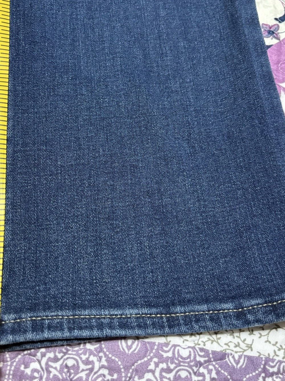 Lee Plus Slim Fit Straight Leg Mid Rise Blue Jeans 20W Long - Picture 6 of 6